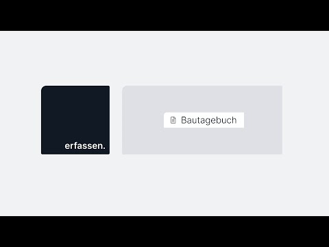 Bautagebuch - BauMaster Tutorial