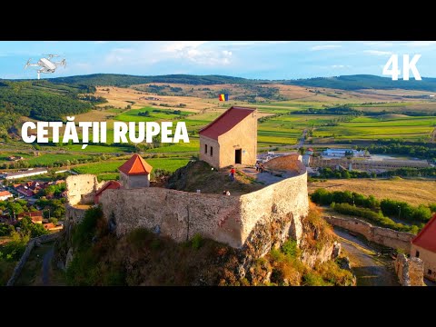 Cetății Rupea România | 4K Ulta HD Video cu Drona