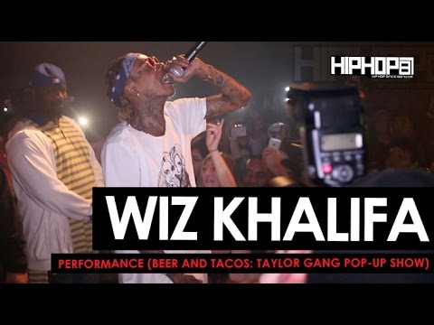 Wiz Khalifa Performs at The Beer And Tacos 