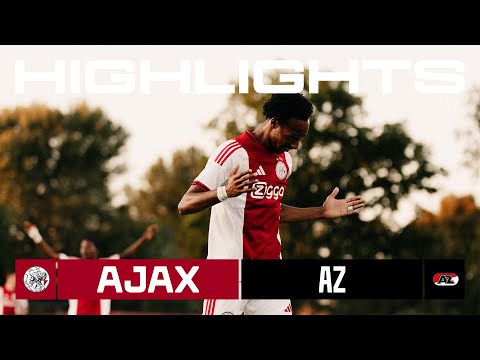 Kayden Wolff in 13 (!) seconds 😮‍💨 | Highlights Jong Ajax - Jong AZ | Keuken Kampioen Divisie