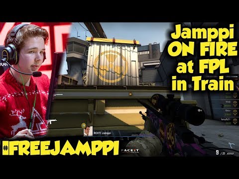 Jamppi ON FIRE at FPL in Train #FreeJamppi | BEST MOMENTS | CSGO