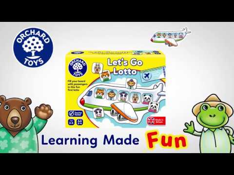 Lets Go Lotto Game - Orchard Toys