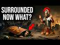 What Did Roman Soldiers Do When They Were Surrounded?