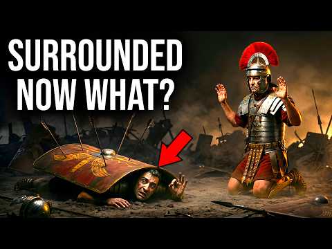 What Did Roman Soldiers Do When They Were Surrounded?