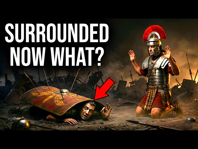 What Did Roman Soldiers Do When They Were Surrounded?