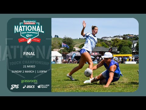 21 Mixed Final | Canterbury V Counties Manukau | 2025 Bunnings National Touch Championship