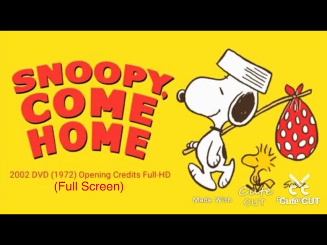 Vídeo relacionado con Snoopy, Come Home - Snoopy kommt nach Hause [Alemania] [DVD]