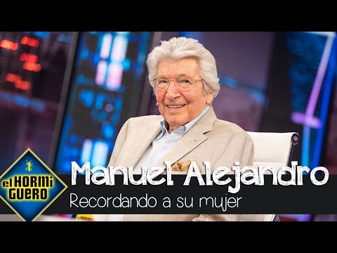 Las lágrimas de Manuel Alejandro al recordar a su mujer: "Mi inspiración absoluta" - El Hormiguero