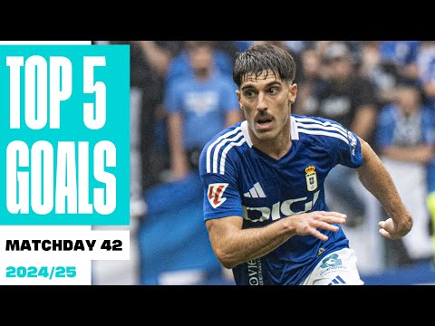TOP GOALS Matchday 42 LALIGA Hypermotion 2024/2025