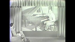 Roger Williams - WARSAW CONCERTO - &#39;PERSON TO PERSON&#39; TV Show Interview with Ed Murrow 1958