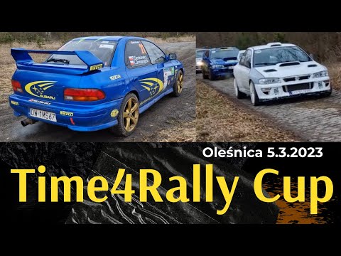 Time4Rally Cup - 1. Runda - Oleśnica - start do drugiego przejazdu 5.03.2023