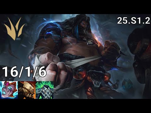 Udyr Jungle vs Karthus - EUW Master | Patch 25.S1.2