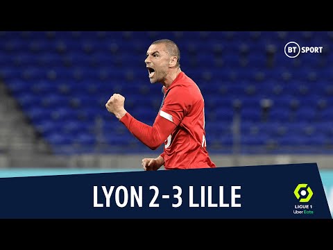 Lyon vs Lille (2-3) | Burak Yılmaz Scores Thunderous Free-Kick! | Ligue 1 Highlights