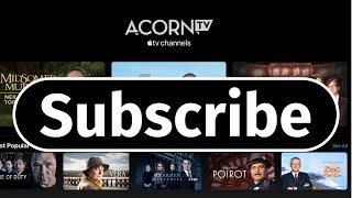 How to Subscribe to ACORN TV | Apple TV Channel