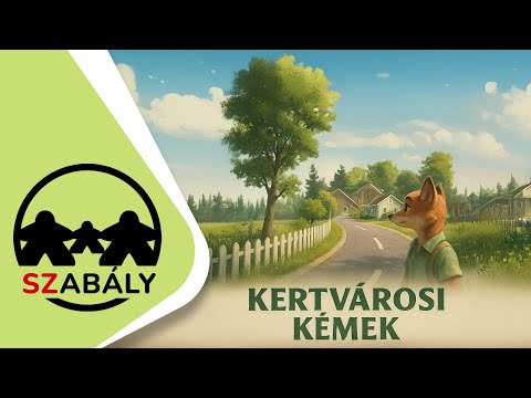 Játékszabály: KERTVÁROSI KÉMEK - d3meeples