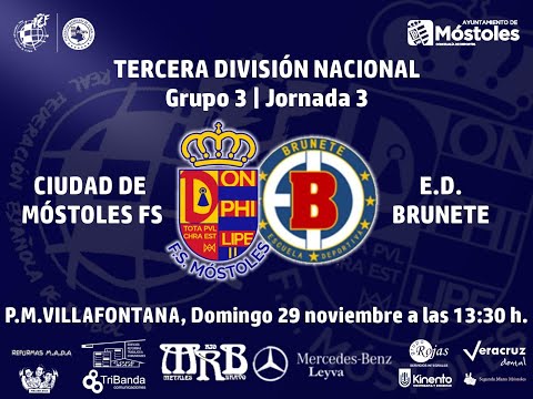 Ciudad de Móstoles F.S Vs E.D. Brunete