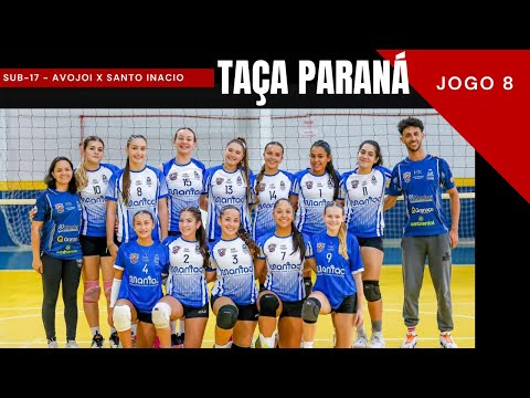 TAÇA PARANÁ - 2025 - Jogo 8 - Voleibol Feminino - Sub-17 - Joinville (AVOJOI) x SANTO INACIO