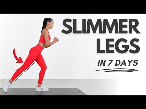 Get SLIMMER LEGS in 7 Days | 15 min Standing Workout | No Jumping, No Repeat