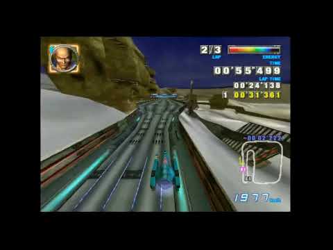 F-Zero GX Unleashed 4.0 - Sand Ocean Lateral Shift 1'21"970 with Mighty Hurricane (80%)