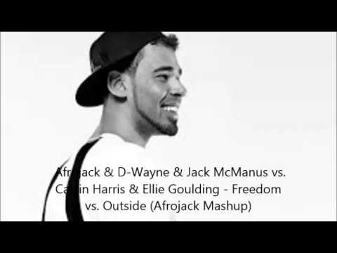 Afrojack & D-Wayne & Jack McManus vs. Calvin Harris & Ellie Goulding - Freedom vs. Outside