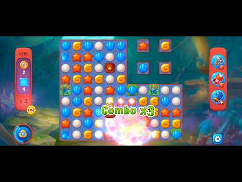 Fishdom Hard Level 9760 (with Double Lightning Boosters) @choraelmin