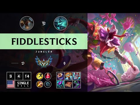 Fiddlesticks Jungle vs Hecarim - NA Challenger Patch 14.12