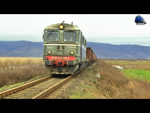 Fluieroasa 60-0857-2 Whistle Loko & Marfar CFR MARFĂ Freight Trains Spre/To Apa - 25 January 2021
