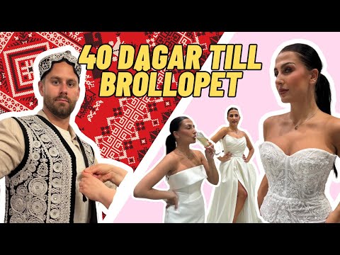 Vi testar bröllopskläder | Planerar bröllop på 60 dagar