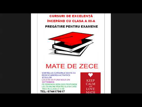 Lectii de matematică online