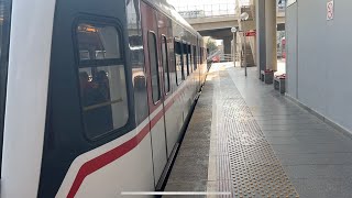 İzmir Metro | ADtranz/ABB | Basmane - Halkapınar arası seyir