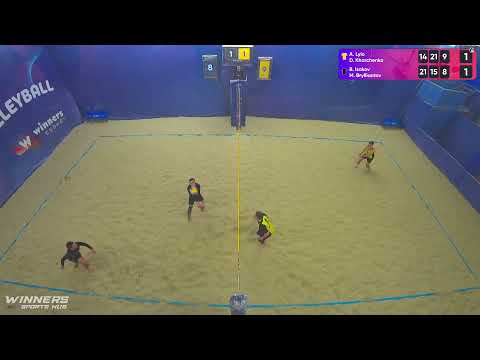 22:10 A. Lylo / D. Kharchenko - B. Isakov / M. Brylliantov 21.03.2023 | Winners Beach Volleyball