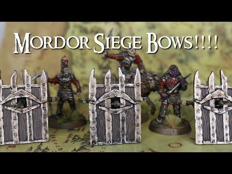 Taking 3 Mordor Siege Bows wasn’t the weirdest part of this MESBG Battle Report… X-Rated Antics 😯