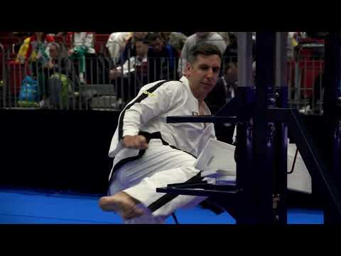 Power breaking Taekwon-Do world championships 2023