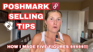 Poshmark selling tips | how I made five figures on Poshmark