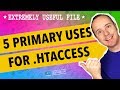 WordPress Htaccess File 5 Primary Uses