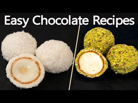 Chocolates Recipe At Home Raksha Bandhan Special  Chocolate Recipes Easy घर पर बनाये चॉकलेट रेसिपी