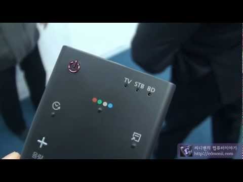 Samsung Smart TV smart touch remocon hand on