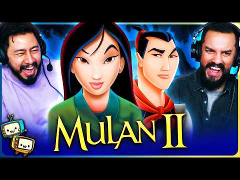 MULAN II (2004) Movie Reaction! | First Time Watch! | Ming-Na Wen | BD Wong | w/ Jaby Koay
