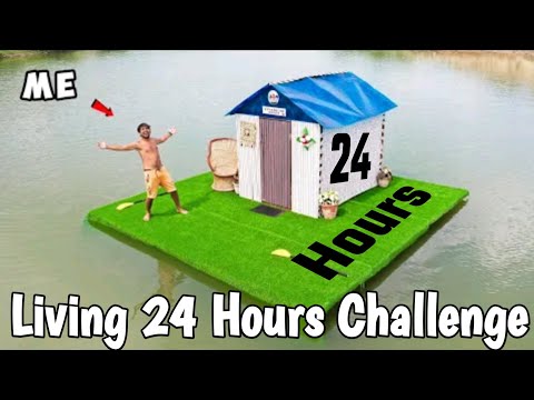 MR. INDIAN HACKER Living 24 Hours In Water House Challenge - 1M Like Complete @MRINDIANHACKER