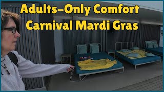 Carnival Mardi Gras Adults-Only Paradise | Serenity and Loft 19 Tour