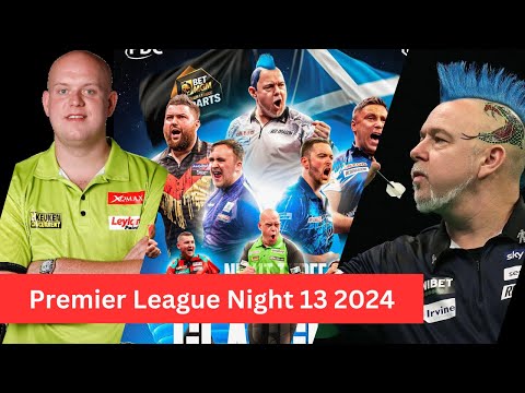 ????LIVE: Peter Wright vs Michael van gerwen Premeir league night 13 Darts 2024 today score