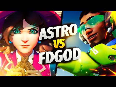 FUNNYASTRO KIRIKO VS FDGOD LUCIO! [ OVERWATCH 2 SEASON 2 TOP 500 ]