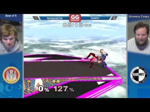 GG Bergen FS XIV - NintendOrk (IC, Shiek, Kirby) vs. Zplatter (Shiek) - Winners Finals - Melee