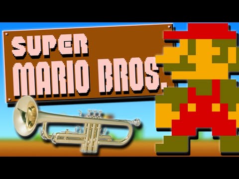 Super Mario Bros Theme on Trumpet WITH SHEET MUSIC