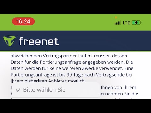 Freenet Rufnummern Portierung - So geht’s
