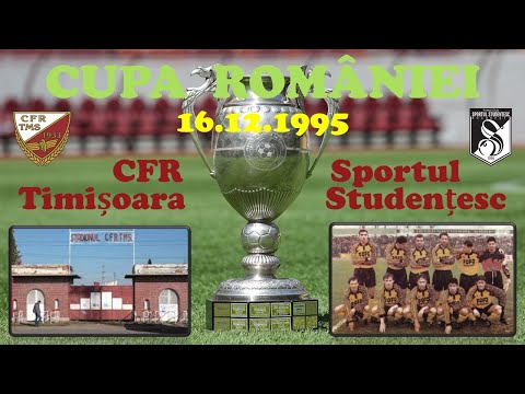 CFR Timișoara - Sportul Studențesc 2-3 (0-1), meci din Cupa României, 16.12.1995