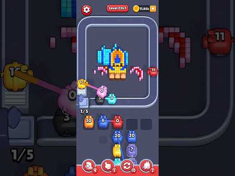 Pixel Flow Level 2367 Walkthrough