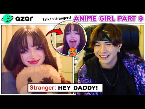 When You Meet A Cute But WILD ANIME GIRL | She Got Me Shaking! (PART 3) AZAR | Ometv Alternative