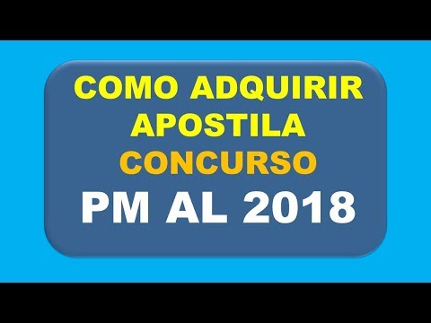 Baixar Apostila Concurso PM Alagoas 2018 (PM AL)
