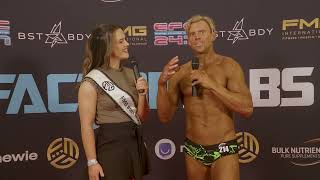 FMG International Worlds 2025 backstage interview with 214 Shane Downie